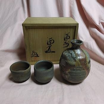 Amazon.co.jp: 備前焼 中村勉作 酒器揃 : ホーム＆キッチン
